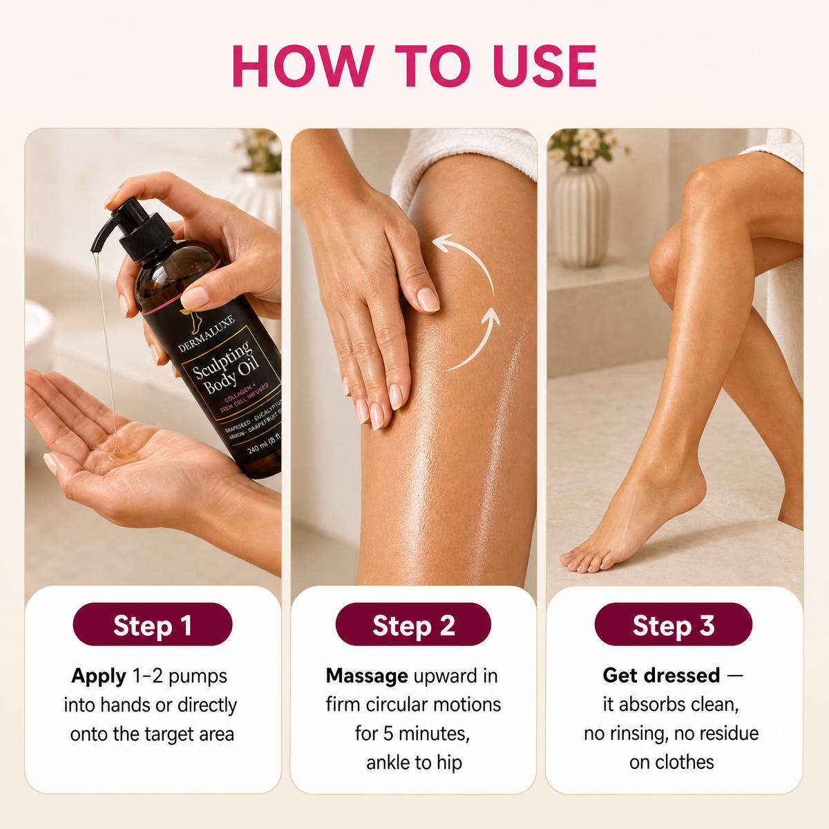 Dermaluxe™ Sculpting Oil